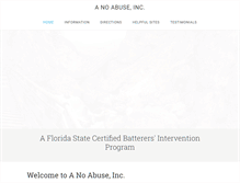 Tablet Screenshot of anoabuse.com